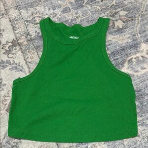 Wild Fable Green Crop Tank Top